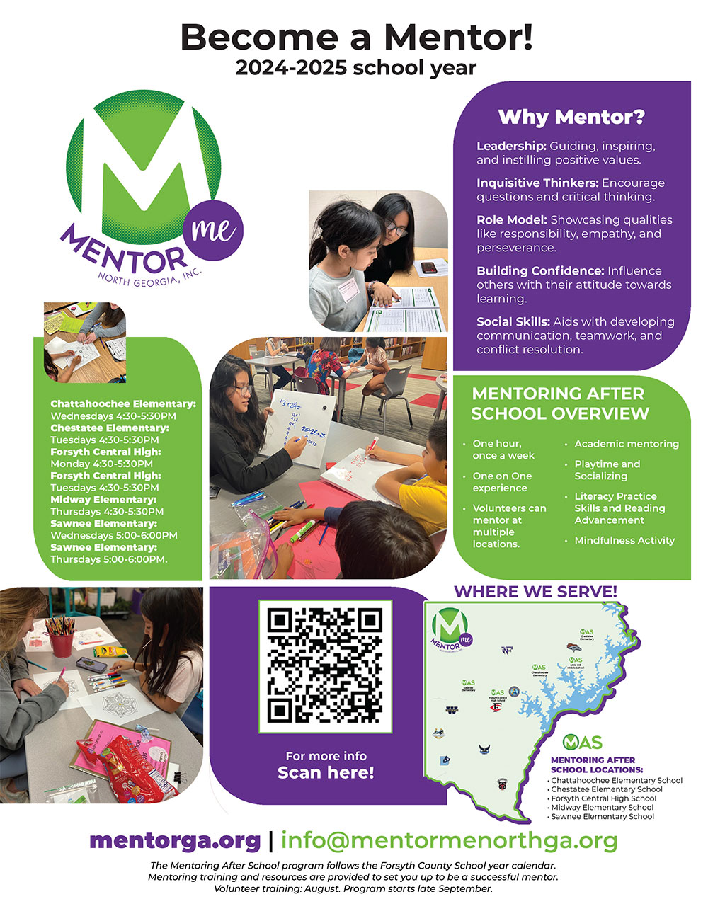 Mentoring After School Program | Mentor Me North Georgia | Empowering ...